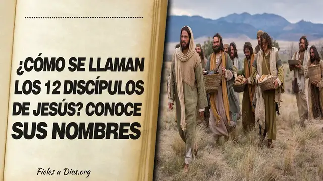 Video thumbnail for 🙏 ¿Cómo SE LLAMAN LOS 12 DISCÍPULOS DE JESÚS? Conoce sus Nombres 📖