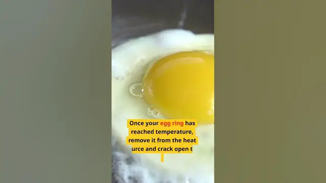 Video thumbnail for Metal Ring For Cooking Eggs, Superb 4 Steps To Use This Tool Easily!