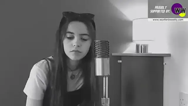 'Video thumbnail for 16-year old Wexford girl Kayleigh Berry singing '
