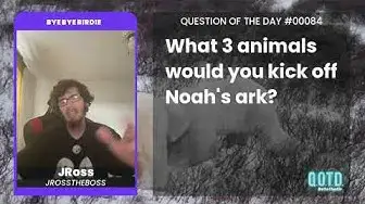 Video thumbnail for Lions, tigers, and bears! Oh my! JRoss wants the beasts gone from Noah's ark!