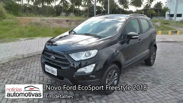 Video thumbnail for Novo EcoSport 2018 (Freestyle) - Detalhes - NoticiasAutomotivas.com.br