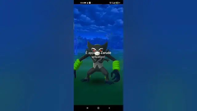 Video thumbnail for ♡💫 Zarude Appereance On Pokemon Go ♡💫 #pokemongo #youtubeshorts #pkmn