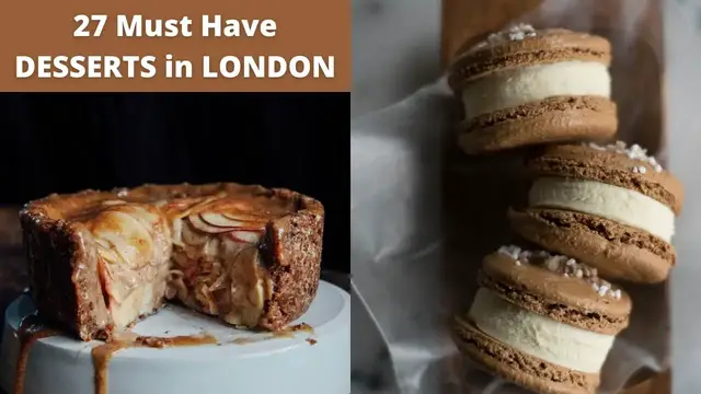 Video thumbnail for 27 Must Have Desserts of London | Bread Pudding, Freakshakes, Eclairs and more