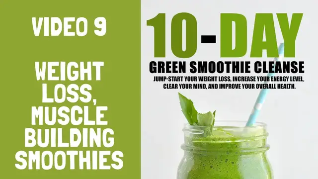 Video thumbnail for Green Smoothie Cleanse | Weight Loss Smoothies | Muscle Building Smoothie | Energy Smoothies