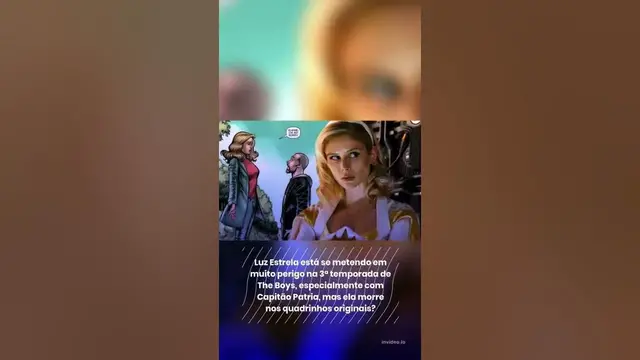 Video thumbnail for Capitão Pátria Mata Luz Estrela Nos Quadrinhos De The Boys? #shorts