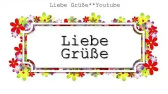 Video thumbnail for Hallo! Ich schicke dir ganz liebe Grüße und wünsche dir einen schönen Tag!