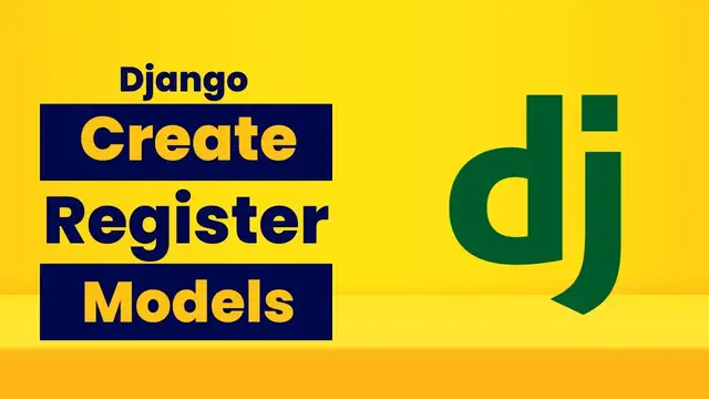 'Video thumbnail for How to Create and Register Models in Django'