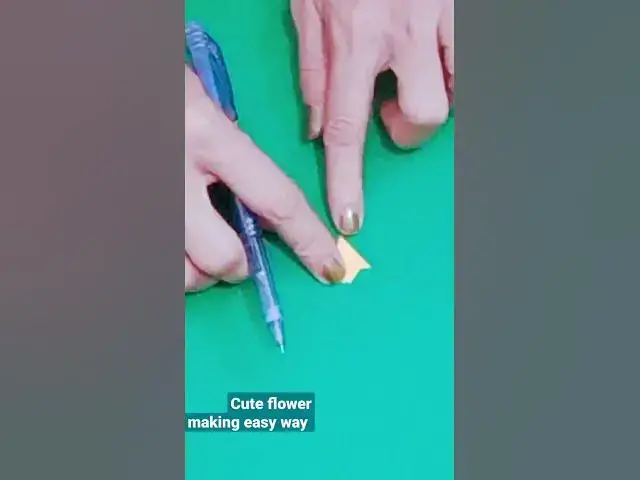 Video thumbnail for Cute Paper Flower