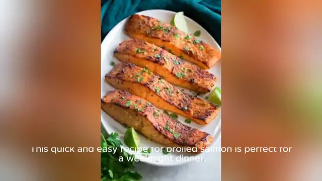 Video thumbnail for broiled salmon recipe