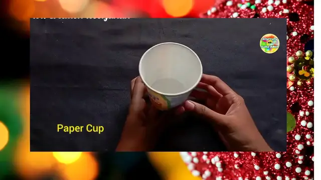 Video thumbnail for Paper  Glass  Decoration Idea For Christmas Day