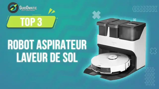 Video thumbnail for ⭐️ TOP 3 : ROBOT ASPIRATEUR LAVEUR DE SOL 2023