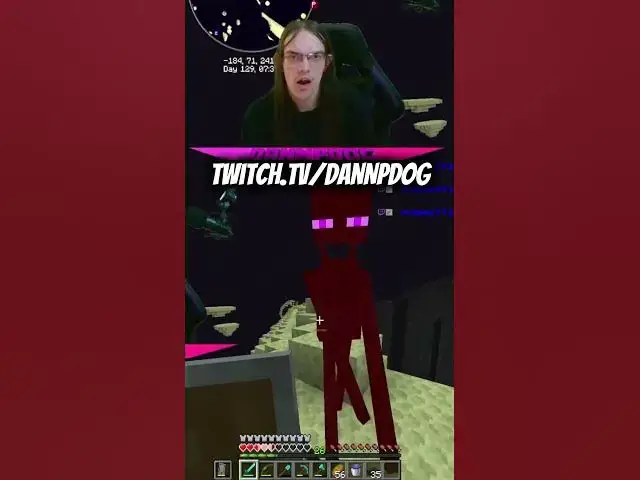 'Video thumbnail for Like an Enderman 🔥🔥🔥 | #shorts #twitch #minecraft #DanNPDog #MinecraftClips #TwitchClips #shortsfeed'