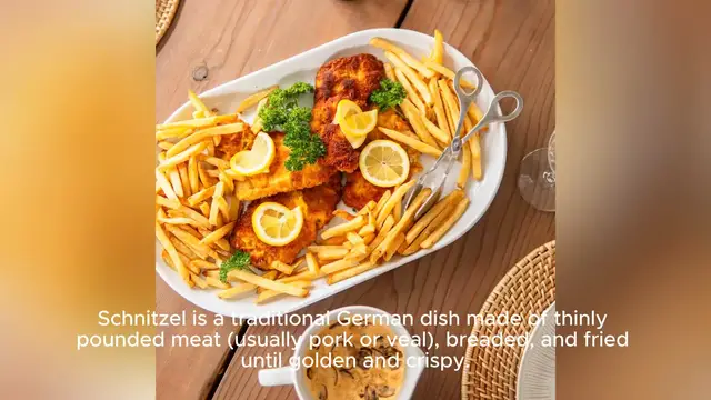 Video thumbnail for german recipe for schnitzel