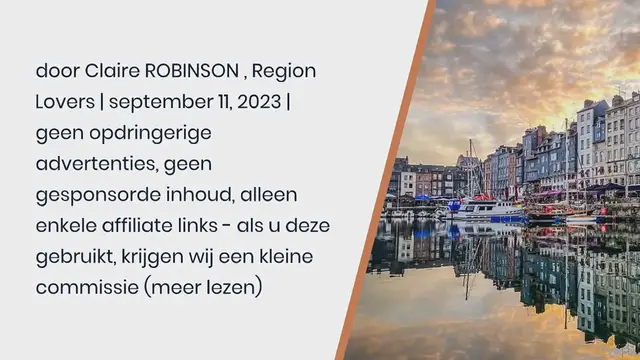 Video thumbnail for Overnachten in Honfleur: 12 beste hotels (onze beoordelingen)