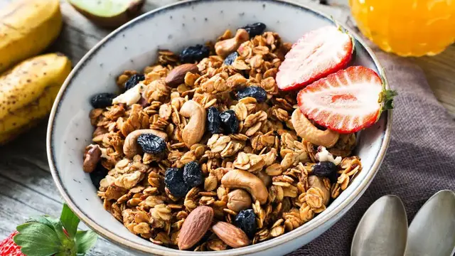 Video thumbnail for Homemade Granola Unveiled! Low Sugar Recipe-video blog