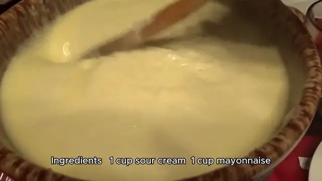 Video thumbnail for dill dip recipe