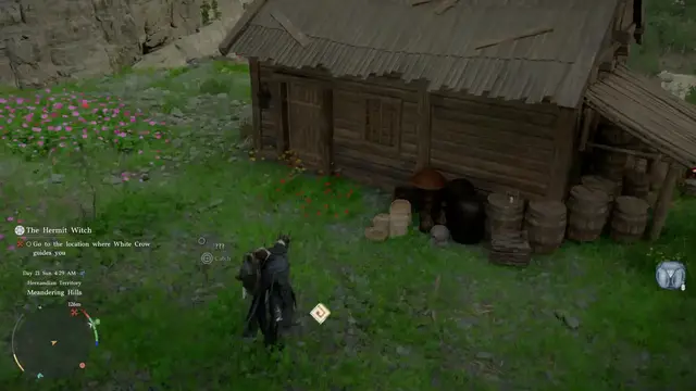 Video thumbnail for Crimson Desert - Chapter 4 Meandering Hills Shack: Chest with Materials, Hoe, Cheese, Logging Axe