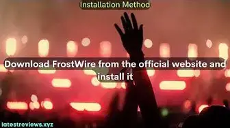 Video thumbnail for Unlimited Music Downloads FrostWire