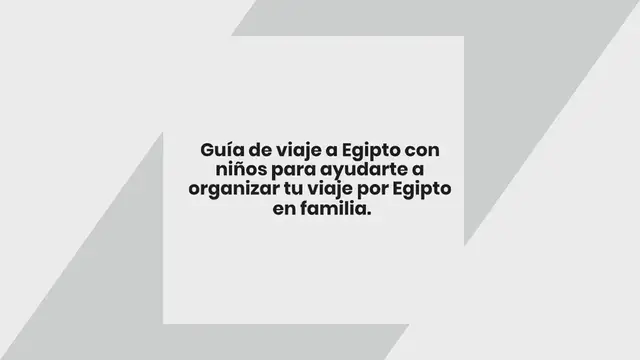 Video thumbnail for Guía de viaje a Egipto con niños y bebé ¡Todo lo que me hubiera gustado saber!