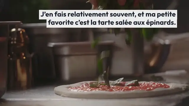 Video thumbnail for Tarte salée aux épinards (coco & curry)