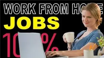 Video thumbnail for Work From Home JOBS 2022 - 5 Best Work From Home Jobs 2022
