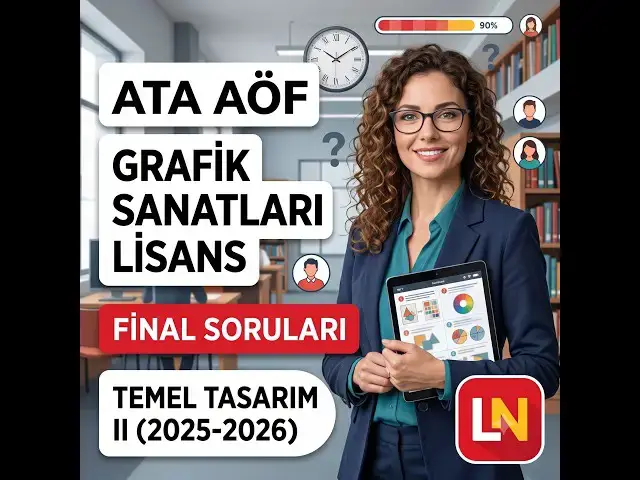 Video thumbnail for Ata Aöf Temel Tasarım II 2025-2026 Final Soruları