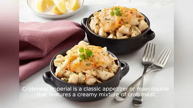 Video thumbnail for crabmeat imperial recipe