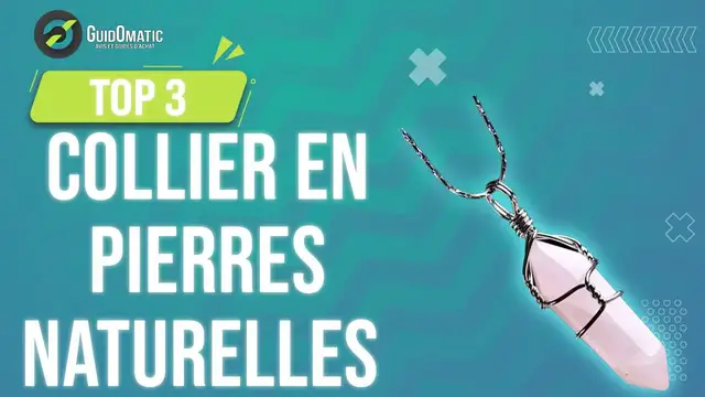 Video thumbnail for ⭐️ MEILLEUR COLLIER EN PIERRES NATURELLES (2022) - Comparatif & Guide d'achat