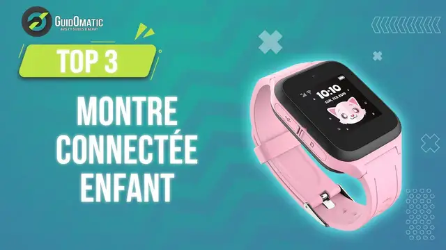 Video thumbnail for ⭐️ TOP 3 : MONTRE CONNECTÉE ENFANT 2023