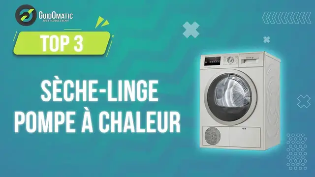 Video thumbnail for ⭐️ MEILLEUR SÈCHE LINGE POMPE À CHALEUR (2023) - Comparatif & Guide d'achat