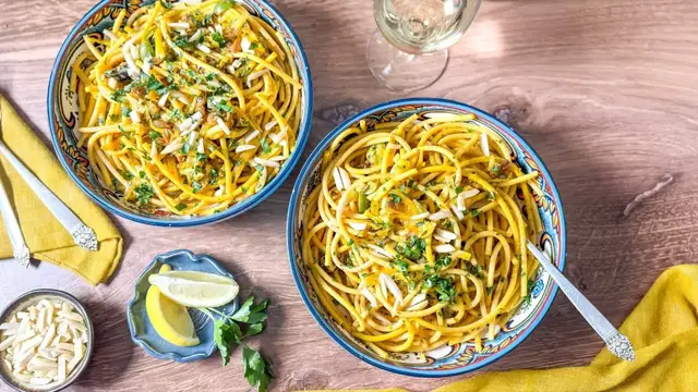 'Video thumbnail for High-Protein Pasta Con Le Sarde (With Sardines) Recipe'