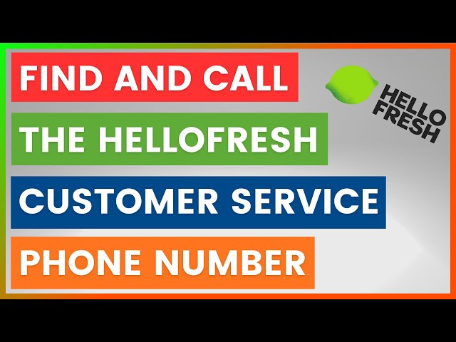 Video thumbnail for How To Find And Call The HelloFresh Customer Service Phone Number? [in 2026]
