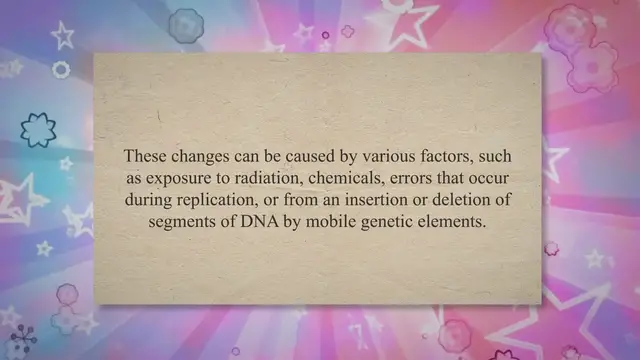 Video thumbnail for Impact of Mutation Implications and Benefits