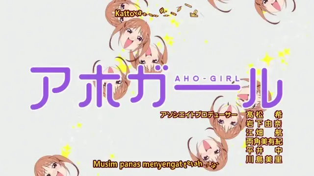 Video thumbnail for #11 Aho Girl - Sub Indo
