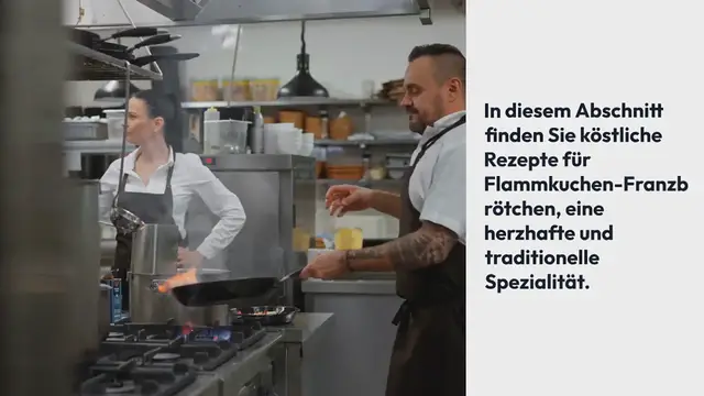 Video thumbnail for Genussvolle Flammkuchen-Franzbrötchen Rezepte