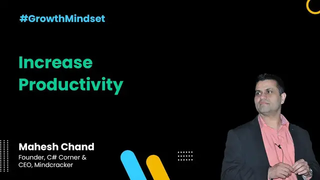 'Video thumbnail for Growth Mindset - Increase Productivity'