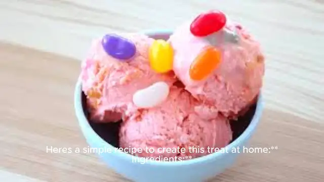 Video thumbnail for Jelly and Ice Cream Recipe