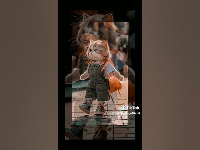 Video thumbnail for Petit 🐈 chat #love #viral #beauty #shortvideo #shorts #shortviral #shortsviral