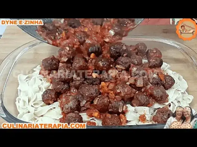 Video thumbnail for Almôndegas Porpetas para Petiscos ou Uma Apetitosa Macarronada