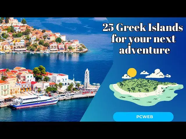Video thumbnail for 25 Most Beautiful Greek Islands to Visit