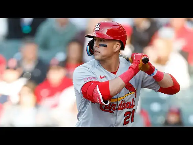 'Video thumbnail for All 14 of Lars Nootbaar's 2023 Home Runs!'