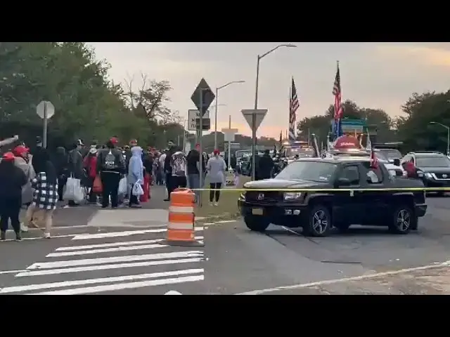 Video thumbnail for BREAKING: Police Respond To Reports Of Explosives Near Trump Rally
