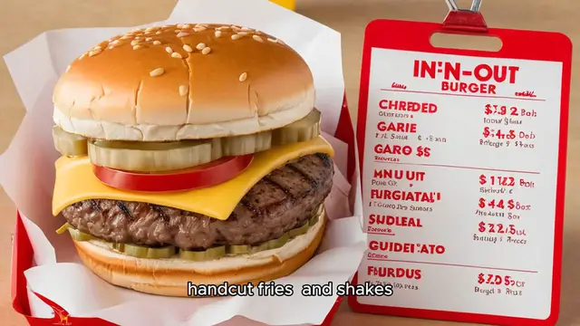 Video thumbnail for In-N-Out Burger Menu Prices
