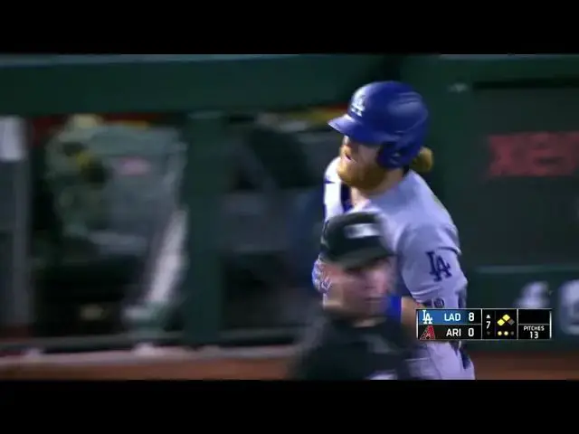 'Video thumbnail for Justin Turner Hits a Three-Run Home Run 8/1/21'