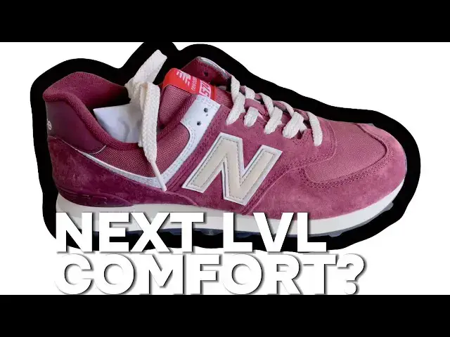 'Video thumbnail for Your Feet Will love you For Choosing The Maroon New Balance 574'