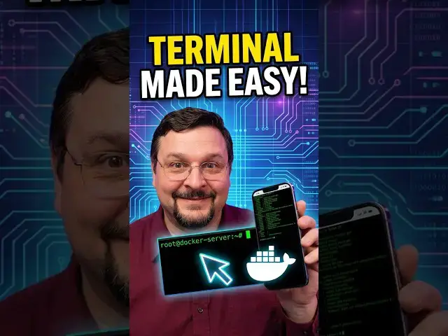 Video thumbnail for Effortless Terminal Access: Docker Made Easy #Docker #Shorts