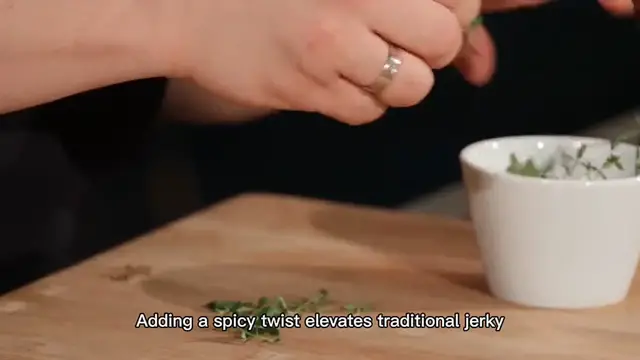 'Video thumbnail for Spicy beef jerky '