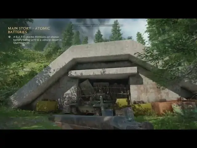 Video thumbnail for Atomfall - Skethermoor: Atomic Batteries: A Vehicle Depot: Kill Outlaws | Peerless SMG Gameplay