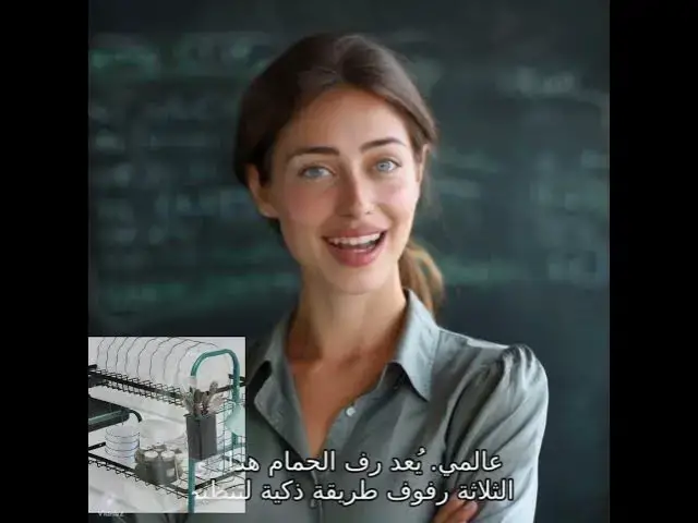 Video thumbnail for رف تنشيف وتجفيف الاواني