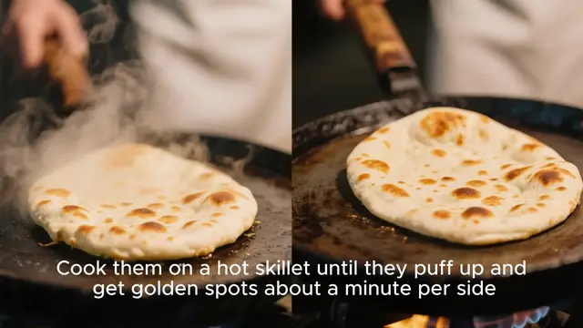 Video thumbnail for The Best Easy Garlic Naan Bread
